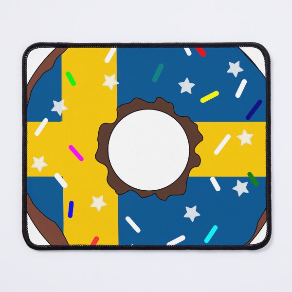 Item preview, Sweden Flag Donut – Colorful Sprinkles Country Pride designed and sold by TheIconSmith.