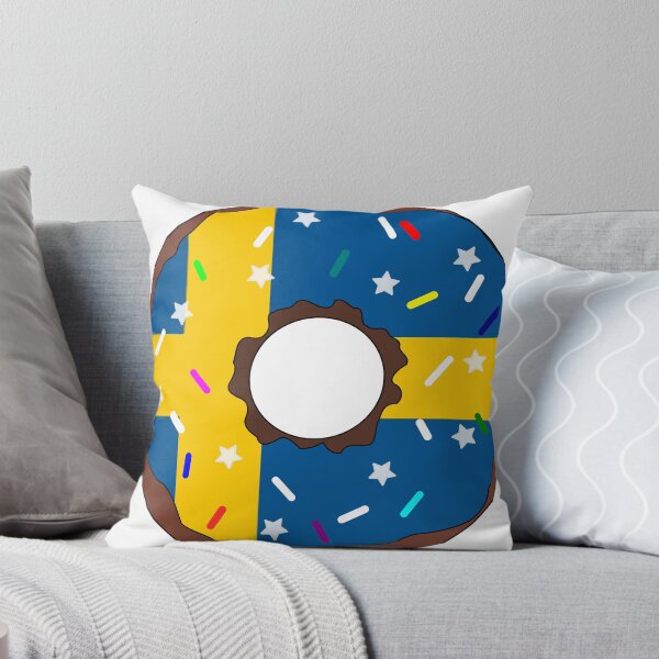 Item preview, Sweden Flag Donut – Colorful Sprinkles Country Pride designed and sold by TheIconSmith.