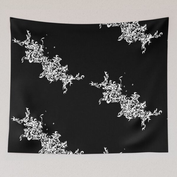 Item preview, Abstract Ink | Fish Kisses (Dark Background Version) designed and sold by Boxlidjumper.