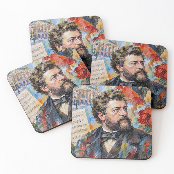 Item preview, Georges Bizet Painting – Tribute to the Legendary Opera Composer designed and sold by GalleryKauffeld.