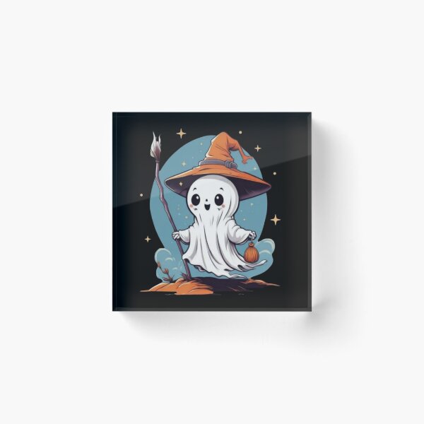 Item preview, Cute Ghost Wizard designed and sold by MolnFabrik.