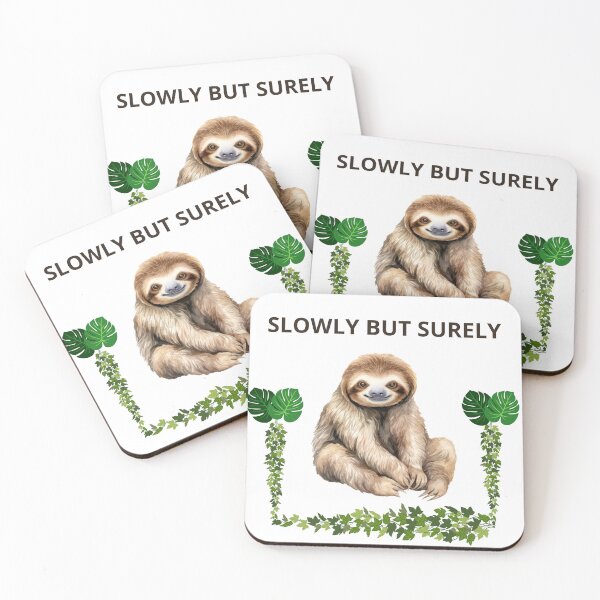 Item preview, Slowly But Surely Sloth designed and sold by DidiDesignShop.