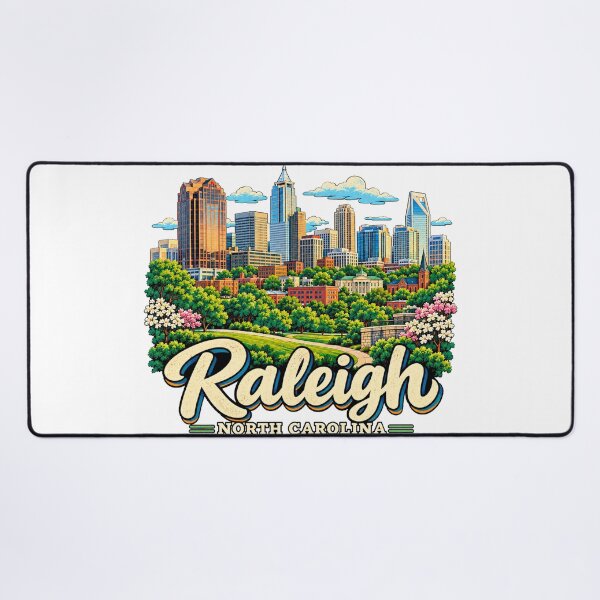 Artikelvorschau, Handgezeichnetes Souvenir aus Raleigh, North Carolina – ein besonderes Geschenk entworfen und verkauft von MichaeIRellov.