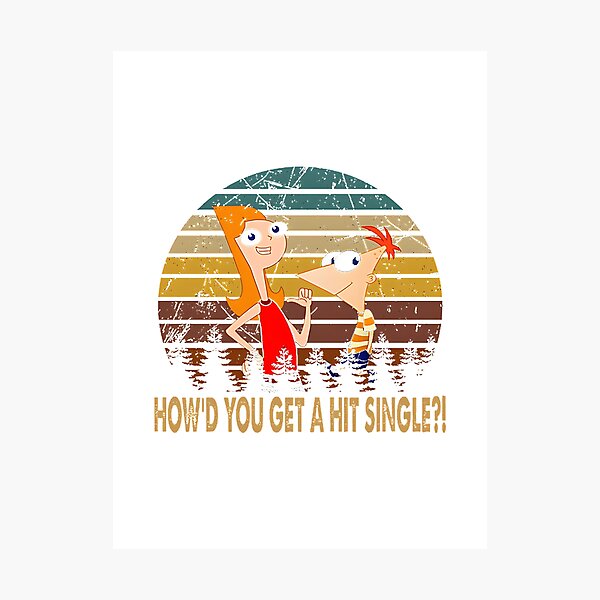 Item preview, Phineas and Ferb Inspired Cartoon Art Design Featuring Hit Single Theme designed and sold by ZAK DESIGN.