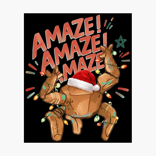 Item preview, Project Hail Mary Rocky Amaze Christmas Fan designed and sold by RDGNR.