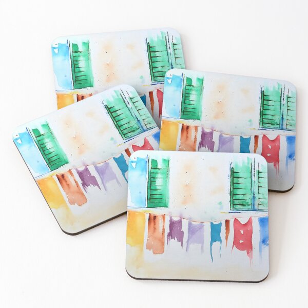 Item preview, Panni stesi alla finestra designed and sold by Wbyclaudia.
