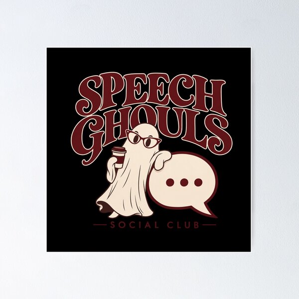 Item preview, Speech ghouls  designed and sold by HiPatti.