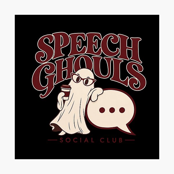 Item preview, Speech ghouls  designed and sold by HiPatti.