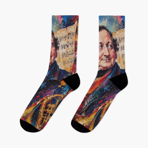 Item preview, Gioachino Rossini Painting – Portrait of the Famous Italian Composer designed and sold by GalleryKauffeld.