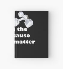You push through the pain because results matter Notizbuch
