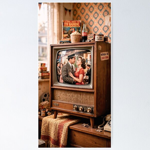 Item preview, TV Nostalgia USA designed and sold by casamomo.