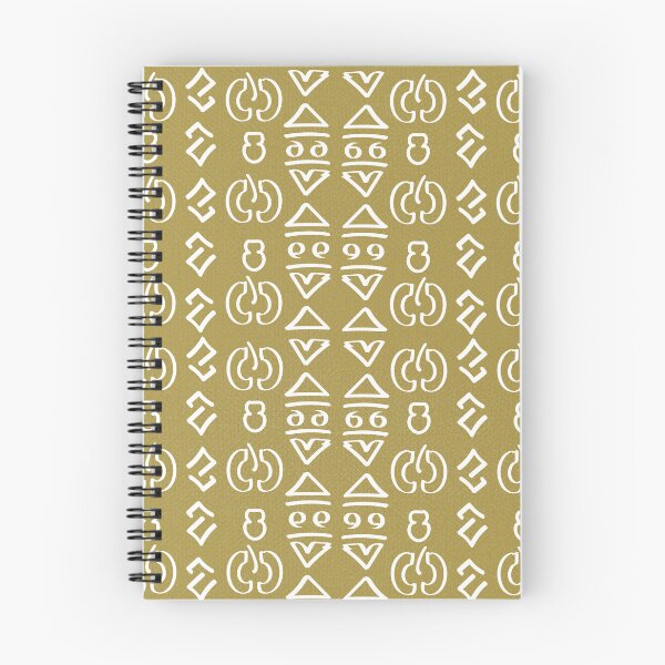 Item preview, Gold and Beige Ethnic Geometric Pattern – Tribal & Mudcloth Style Design designed and sold by Wolagno.