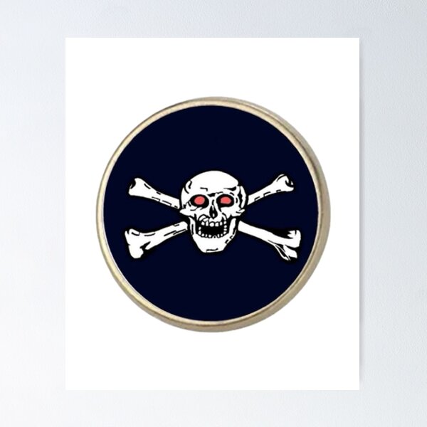 Item preview, Skull and Cross Bones Red Eyes  designed and sold by Abstract65.