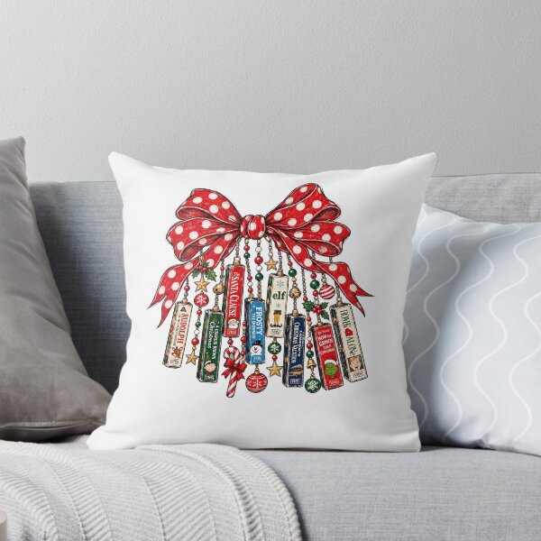 Item preview, Christmas Movie Ornaments Red Bow Holiday Nostalgia designed and sold by RDGNR.