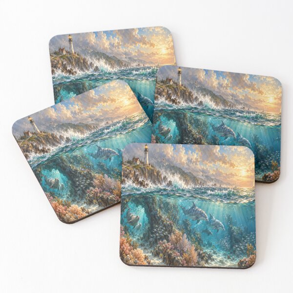 Item preview, Two Worlds, One Ocean designed and sold by Willswackyart.