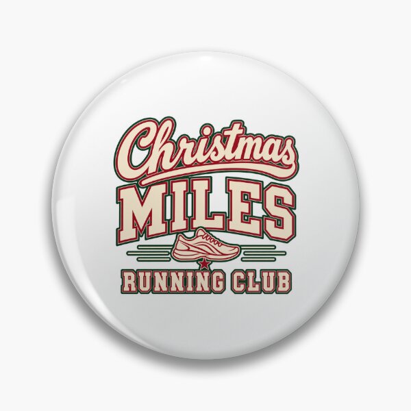 Item preview, Christmas Miles Running Club designed and sold by cybersilverhand.
