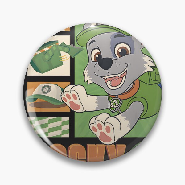 Item preview, Rocky Inspired Action Design Featuring a Brave Pup in Adventure Pose designed and sold by ZAK DESIGN.