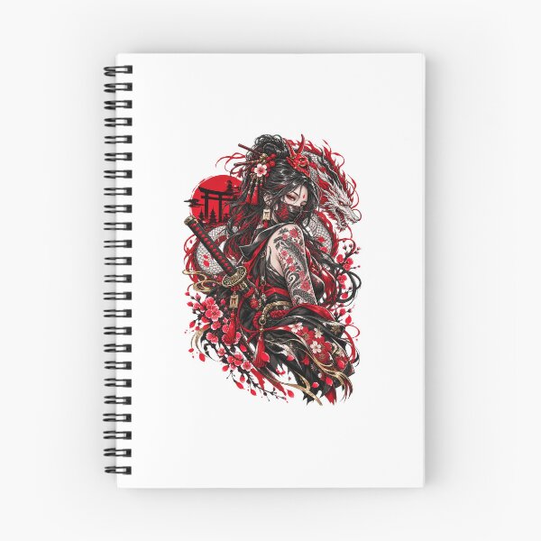 Item preview, Crimson Oni – Japanese Cyberpunk Samurai designed and sold by JN-Designn.