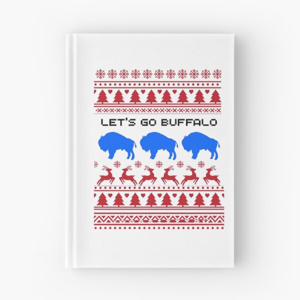 Item preview, Let’s Go Buffalo Bills Ugly Christmas Fan designed and sold by RDGNR.