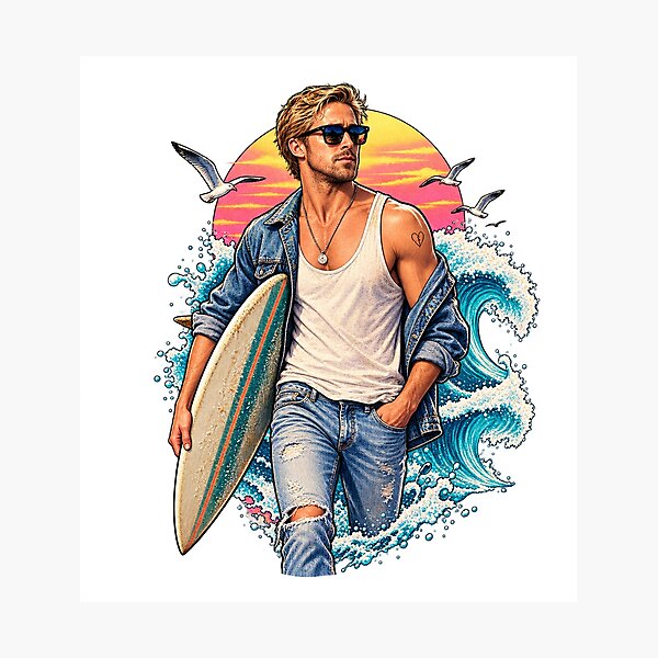 Item preview, Surf Is Not A Thing. The Beach Is My Job. designed and sold by hesjustken.