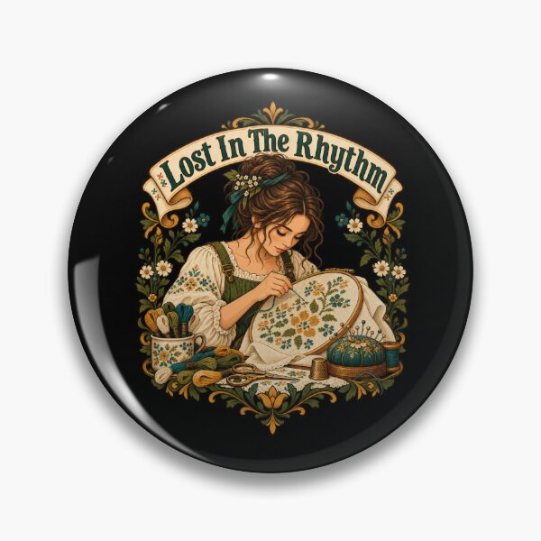Item preview, Funny Indepth Artistic Portrayal Peak Cross Stitch Lover designed and sold by Aqouiatiqe.
