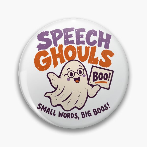 Item preview, Speech Ghouls — Small Words, Big Boos! designed and sold by OddlyZippy.