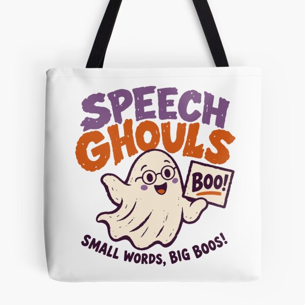 Item preview, Speech Ghouls — Small Words, Big Boos! designed and sold by OddlyZippy.