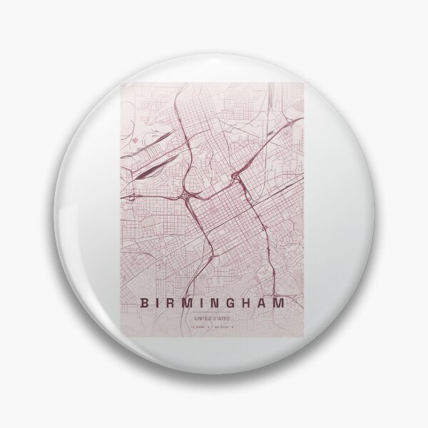 Item preview, birmingham maps us designed and sold by ReginaSeidman.