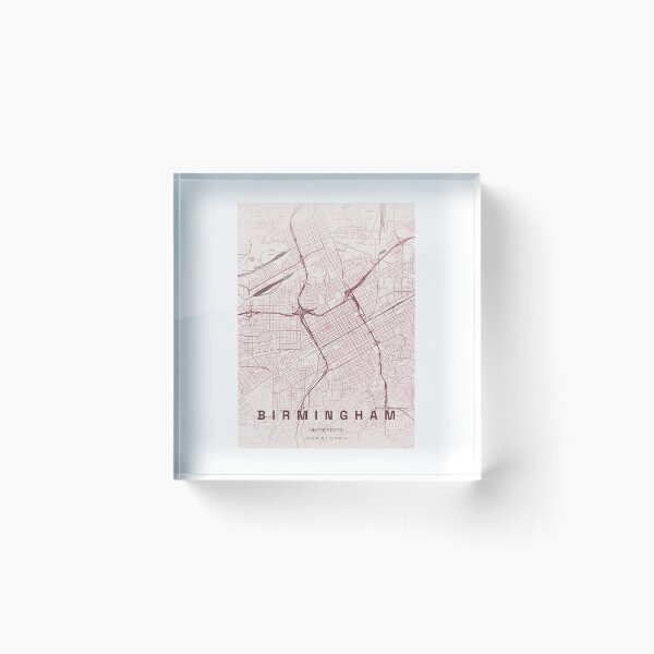 Item preview, birmingham maps us designed and sold by ReginaSeidman.