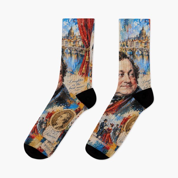 Item preview, Gioachino Rossini Painting – The Composer of The Barber of Seville designed and sold by GalleryKauffeld.