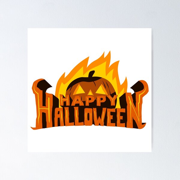 Item preview, Happy Halloween Pumpkin Sticker – Cute Spooky Jack O’ Lantern Fall Halloween Design designed and sold by BE-A-BRAND-.