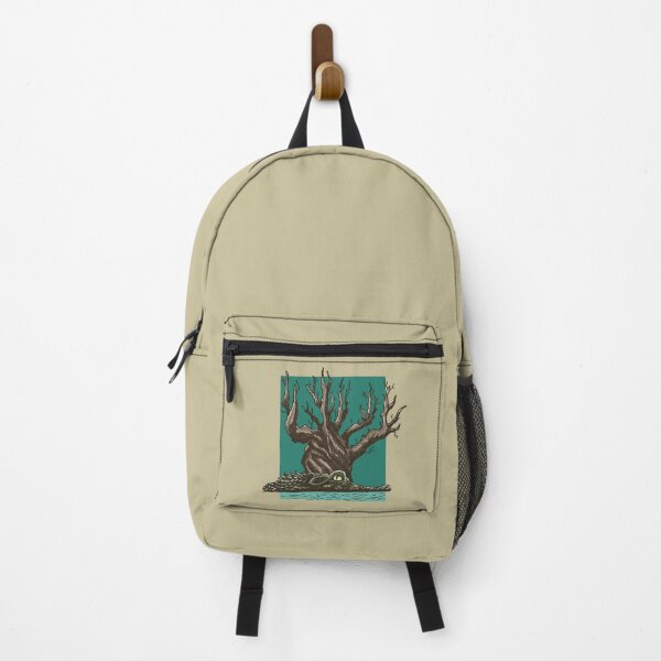 Item preview, Crocodile & Ancient Tree | Swamp Art | Wildlife Illustration designed and sold by Half Mess.