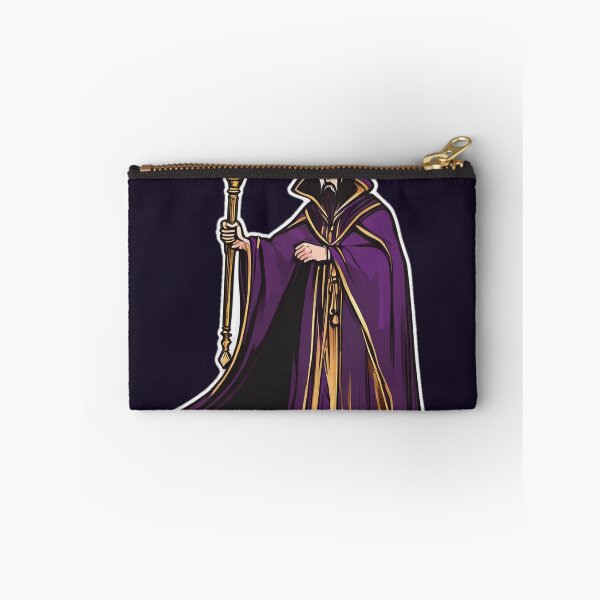 Item preview, Guilty as Charged – Hooded Wizard Judge with a Golden Gavel designed and sold by Wyyder's Spellbook.