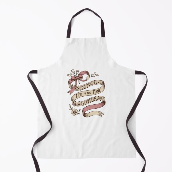 Item preview, Tied To The Tune Vintage Ribbon Art — Coquette Music Lover & Choir Gift designed and sold by cannsuh.