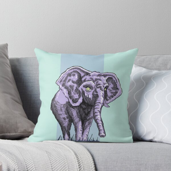 Item preview, Elephant Portrait | Vintage Wildlife Art | Nature Illustration designed and sold by Half Mess.