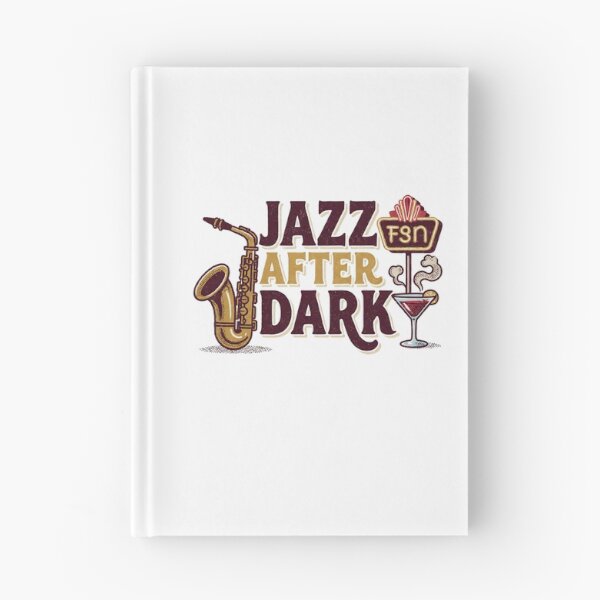 Item preview, Jazz After Dark Vintage Saxophone & Cocktail Art — Retro Jazz Club Music Lover Gift designed and sold by cannsuh.