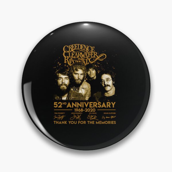 Item preview, Creedence Clearwater Revival 52nd Anniversary Gold designed and sold by AudenCrewe.