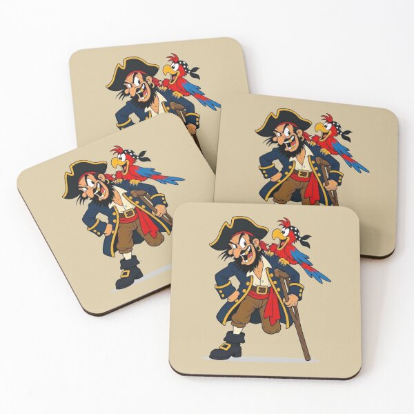 Item preview, Long John Silvers' Treasure Island Adventure | Swashbuckling Cartoon Pirate Buccaneer designed and sold by MischiefFoundry.
