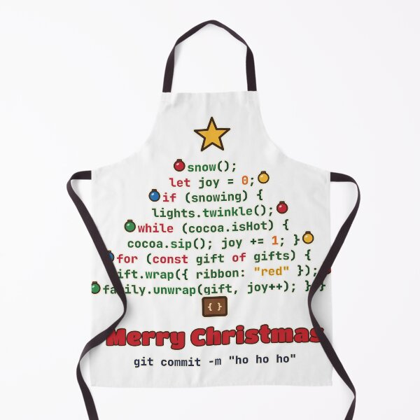 Item preview, Programmer Christmas Tree Made of Code Developer Gift designed and sold by Bornprints.