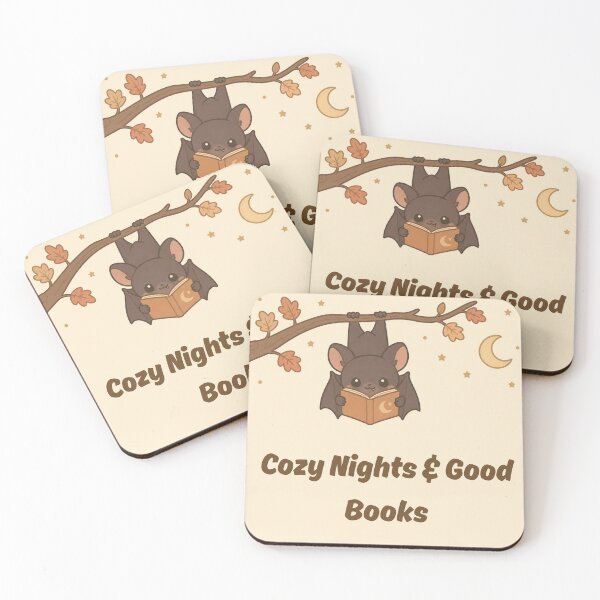 Item preview, Cozy nights & good books designed and sold by creativityisfun.