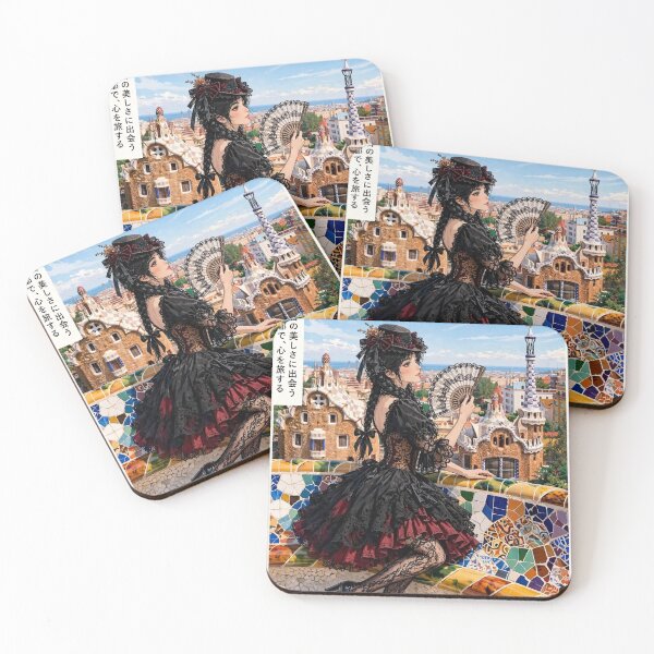 Item preview, Spain — Barcelona — Gothic Grace Among Modernist Wonders. designed and sold by DibujandoPorfa.
