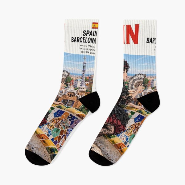 Item preview, Spain — Barcelona — Gothic Grace Among Modernist Wonders. designed and sold by DibujandoPorfa.