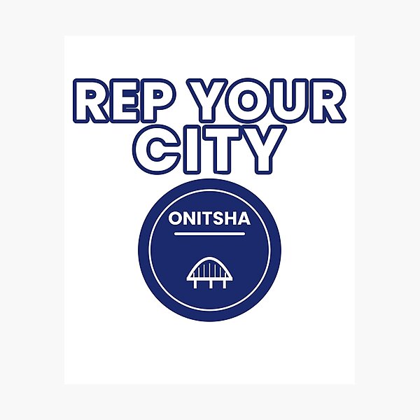 Item preview, Rep Your City Onitsha Badge Design designed and sold by JiderichHub.