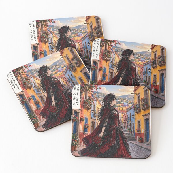 Item preview, Mexico — Guanajuato — Gothic Romance in the Colorful Streets designed and sold by DibujandoPorfa.