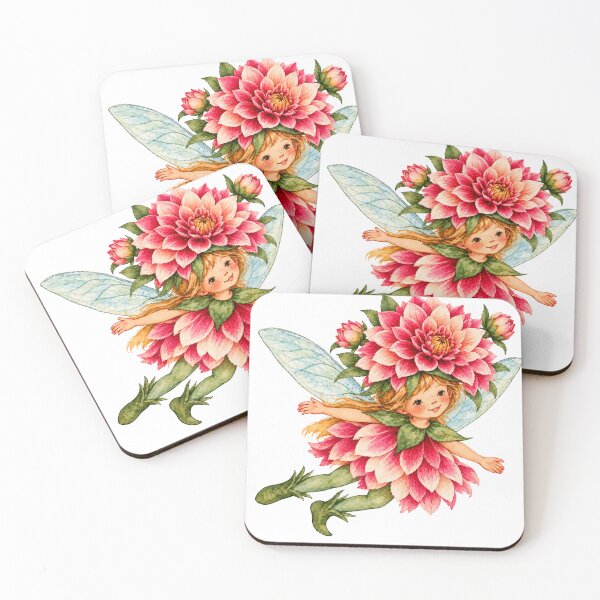 Item preview, Dahlia Flower Fairy designed and sold by Zeewind.
