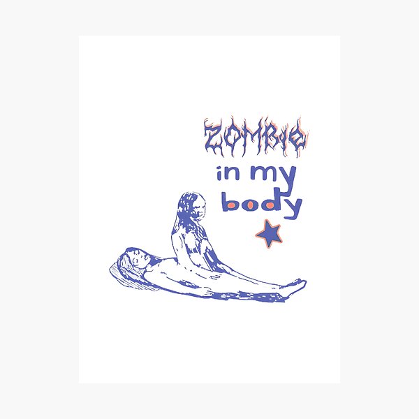 Item preview, Zombie Inside Me - Creepy Undead Horror Design designed and sold by Corderito.