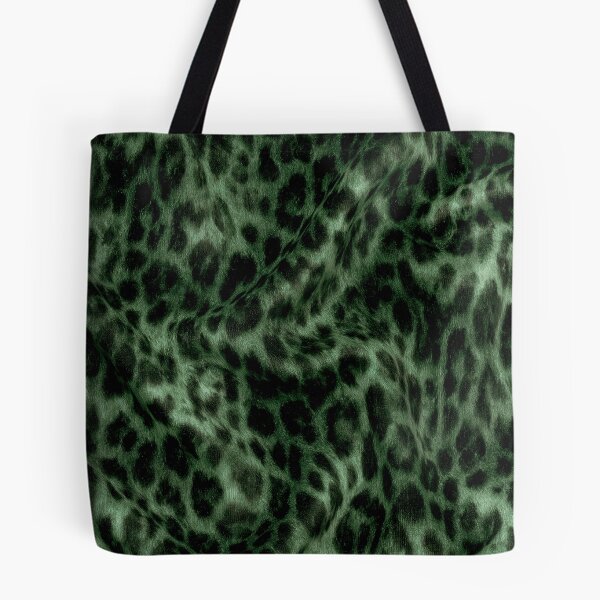 Item preview, Emerald Green Leopard Print Animal Pattern designed and sold by trajeado14.