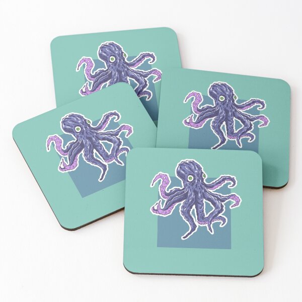 Item preview, Strange Octopus | Surreal Ocean Art | Marine Nautical Illustration designed and sold by Half Mess.
