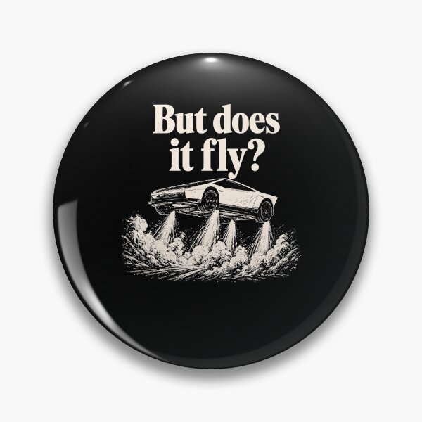 Item preview, But Does It Fly Vintage Sports Car Enthusiast designed and sold by RDGNR.