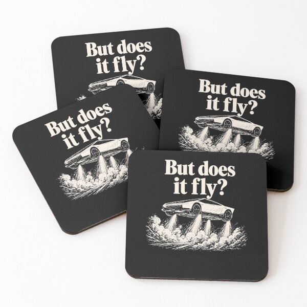 Item preview, But Does It Fly Vintage Sports Car Enthusiast designed and sold by RDGNR.
